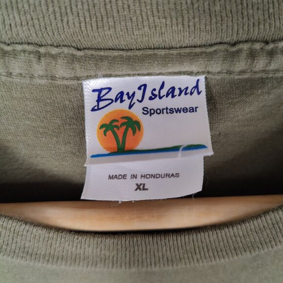 Vintage The Police 2008 Tour Rock Band Green T-Shirt XL y2k Bayisland - Picture 6 of 7